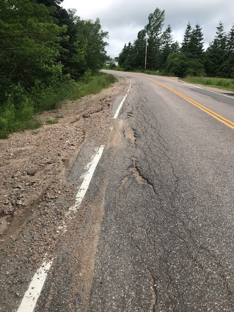 Cabot Trail Potholes